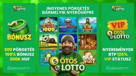 Ötöslottó Screenshot